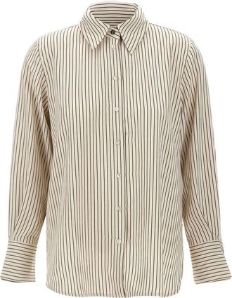 Marella Camicia a righe a maniche lunghe - Toni neutri
