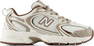 New Balance Unisex 530 en Blanco/Gris, Talla 37.5