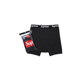 SUPREME Boxer Briefs - Heren - Onderbroek - Zwart - L - Katoen - Ondergoed