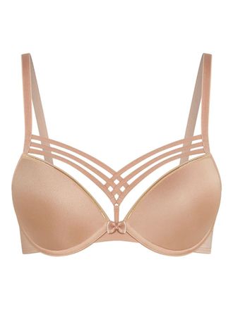 Marlies Dekkers Push-up bh met meerdere bandjes - Beige