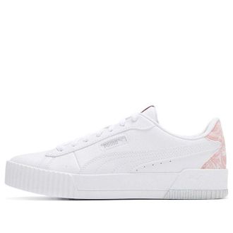 Puma (WMNS) PUMA Carina Crew Untamed Su Board Shoes For White/Pink 375960-01