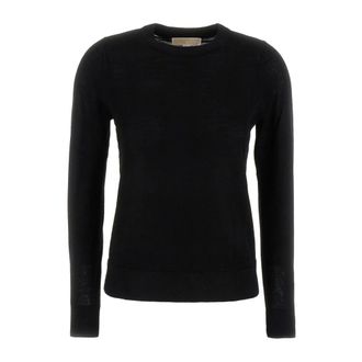 Michael Kors Round-neck Knitwear - female - Michael Kors - Round-neck Knitwear - Black - L - Knitwear