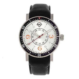 Shield Gilliam Quartz Silver Dial Mens Watch SLDSH100-1
