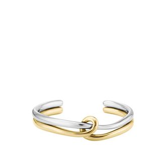 BOSS Bangle with gold and silver effects