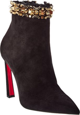 Christian Louboutin Astrospikes 100 Suede Bootie