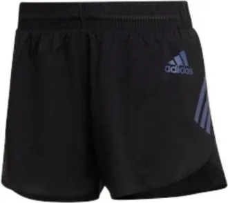 adidas (WMNS) adidas Adizero Running Split Shorts Asia Sizing Black Blue HC7985