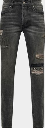 Ksubi Men & apos;s Van Winkle Graphite Racer Skinny Jeans