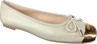Liu Jo Dafne Ballerinas - Dames - Ballerinas - Beige - 36 EU - Leer - Schoenen