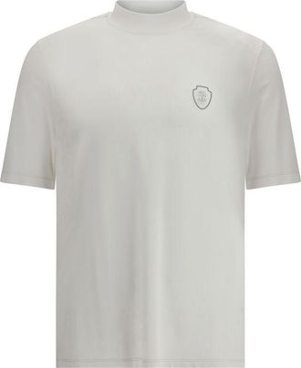 Brunello Cucinelli White Polyamide Mens T-Shirt