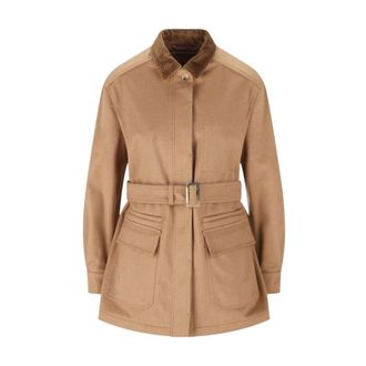 Max Mara Mujer, Abrigos, Marrón, Talla: S