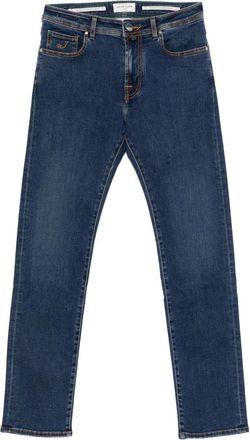 Jacob Cohen Jeans con cinque tasche - Blu