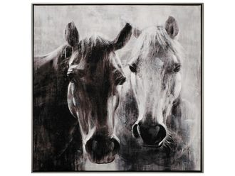 Schubiger M&ouml;bel Bild Pferde