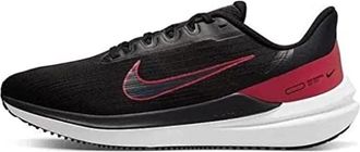 Nike Nike Mens Air Winflo 9 Sneaker, Black/University RED-DK Smoke Grey, 7 UK