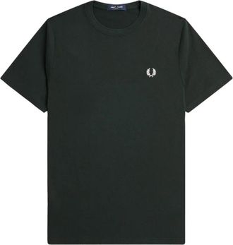 Fred Perry Klassiek T-shirt - Heren - T-shirts - Groen - M - Katoen - Tops