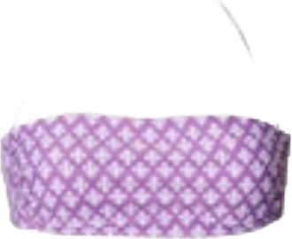 Xirena Womens Arlo Bandeau Top In Purple Clover