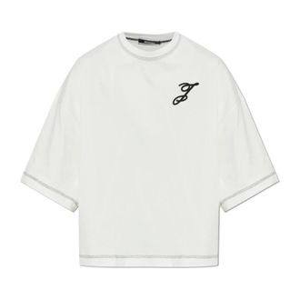 Jacquemus T-Shirts, male, White, Size: 2XL Letro T-Shirt