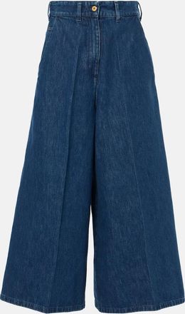 Patou High-rise wide-leg jeans