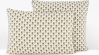 JAMINI x LA REDOUTE INTERIEURS Kussensloop in tetra, Ditsy