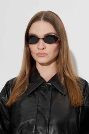 Alexander McQueen Sunglasses, Unisex, Black