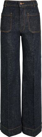 Victoria Beckham Alina Flared-leg Jeans - Indigo - 27 (W27 / UK8-10 / S)