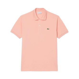 Lacoste Polo Shirts, male, Pink, Size: XL Short Sleeve Polo