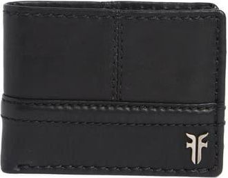 Frye Nash ID Window Leather Bifold Wallet in Black at Nordstrom Rack