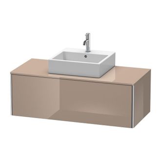 Duravit Mueble De Pared Duravit Xsquare 120,0 X 54,8 Cm, 1 Extra&iacute;ble, Color (frente/cuerpo): Cappuccino Laca Alto Brillo - Xs490208686
