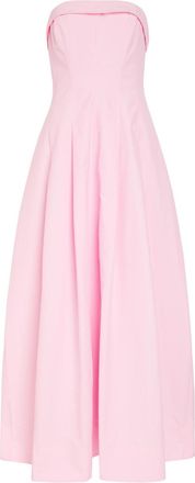 SIMKHAI Avril Strapless Cotton-blend Maxi Dress - Pink - 10 (UK14 / L)
