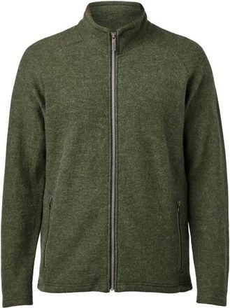 Ivanhoe of Sweden Danny Full Zip Wolljacke f&uuml;r Herren | oliv