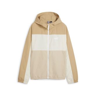 Puma (WMNS) PUMA Oversized Windbreaker Jacket Beige 675372-83