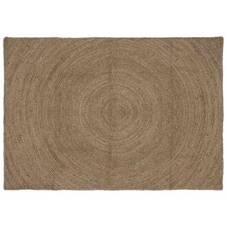 vidaXL Tappeti Per Area Grigio 120 X 170 Cm Juta Vidaxl