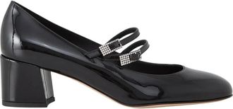Le Silla Danielle Mary Jane 50 Pump - Dames - Pumps - Zwart - 37 1/2 EU - Leer - Schoenen