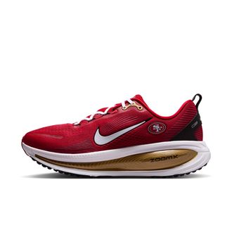 Nike Mens Vomero 18 (San Francisco 49ers) NFL Road Running Shoes in Red | IQ6037-600