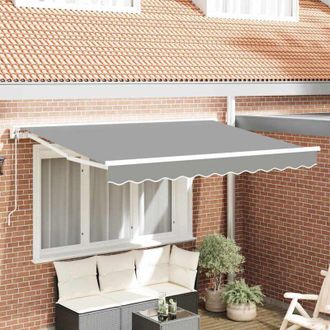 vidaXL Marco De Toldo Blanco 3 X 2 M Acero Galvanizado Y Aluminio Vidaxl
