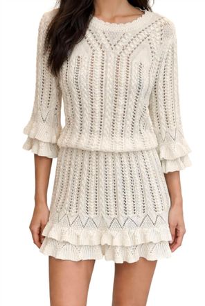 Isabel Marant Nirina Dress In Ecru
