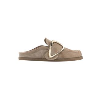 INUIKII Mule Soft - Dames - Slip ons - Beige - 40 EU - Leer - Schoenen