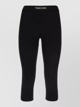 Tom Ford stretch modal cropped length leggings trousers