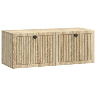 vidaXL Mueble Para Tv De Pared Roble Sonoma 78,5 X 31 X 30 Cm Vidaxl