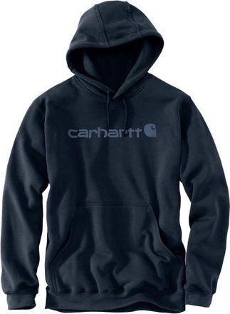 Carhartt Work in Progress Signature Logo Sweatshirt Hoodie f&uuml;r Herren | blau