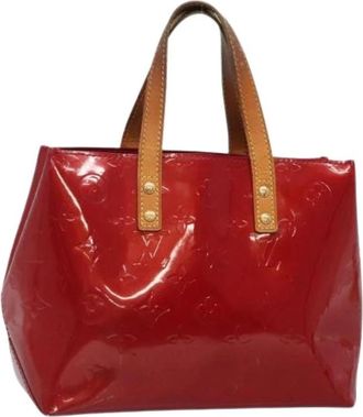 Louis Vuitton Pre-owned Leren Handtas - Dames - Vintage Handtas - Rood - ONE Size - Leer - Vintage