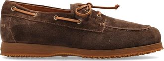 Hogan Traditionele Su&egrave;de Schoenen - Heren - Bootschoenen - Bruin - 40 EU - Su&egrave;de - Schoenen