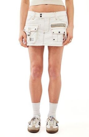 BDG Julia Cargo Miniskirt in Ecru at Nordstrom Rack, Size X-Small