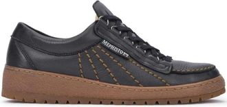 Mephisto Stijlvolle veterschoen voor heren - Heren - Sneakers - Zwart - 38 EU - Leer - Schoenen