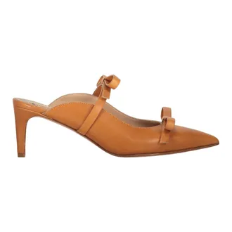 Red Valentino Dames, Schoenen, Bruin, Maat: 37 EU Leer