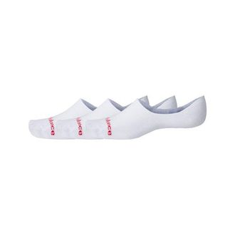 New Balance Unisex Everyday Liner 3 Pairs in Bianco, Cotone, Taglia XL