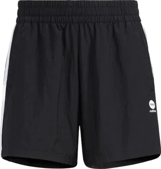 adidas (WMNS) adidasNeo 3-Stripes Woven Shorts Asia Sizing Black White HE4553