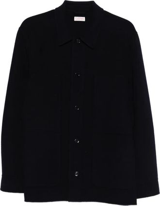 Fursac Cappotto con tasche - Blu