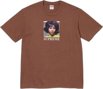 SUPREME SS26 Aretha T-Shirt Brown SUP-SS26-161-BRN