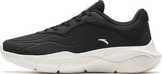 Anta (WMNS) ANTA Running Shoes Black with White Mini Logo 922347792-5