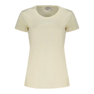 Freddy T-Shirts, female, Beige, Size: XL Short-sleeved T-shirt